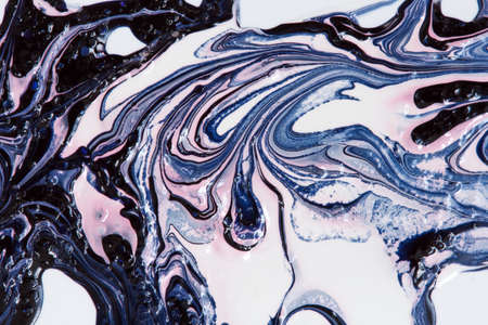 Abstract background of a mix color paintsの写真素材