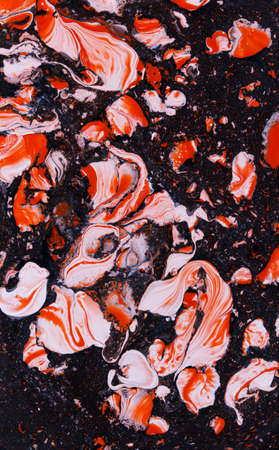 Abstract background of a mix color paints