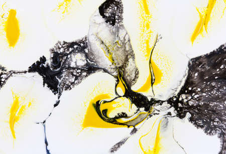 Abstract background of a mix color paints