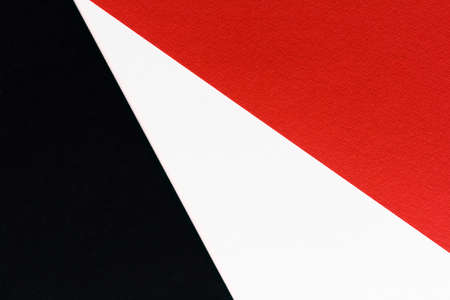 white black and red paper diagonal backgroundの写真素材