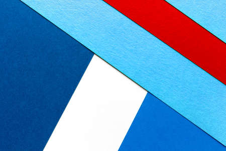 multicolor geometric background, bright composition of color paperの写真素材