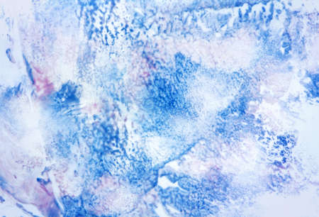 blue white abstract spotted paint background