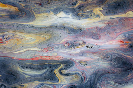 colorful abstract background, mixing acrylic paints