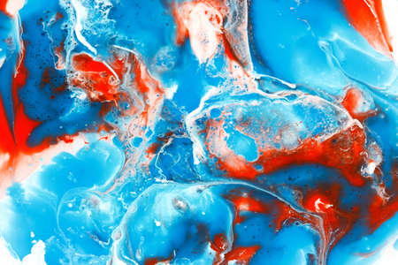 bright abstract background of a mix color paints