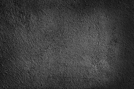 Abstract black  cement, plaster wall textureの写真素材