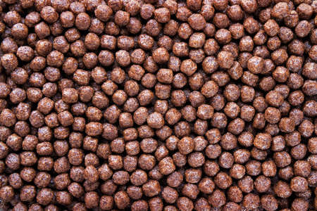 cereal corn balls, food background