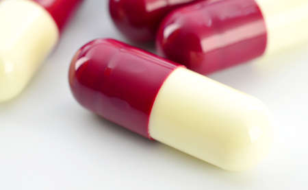 Close up of capsuleの写真素材