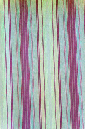 Background texture of a curtain with green vertical linesの写真素材