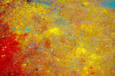 Abstract colorful Background. Blue, red and yellow are the principal colorsの写真素材