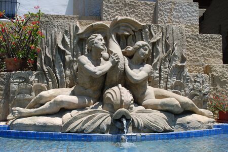 Fountain Sculptureの写真素材