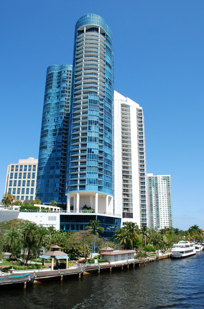 City of Fort Lauderdale - Venice of America, Florida, USAの写真素材