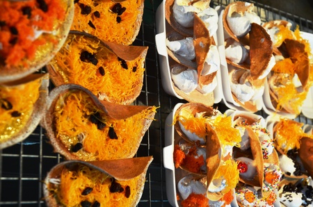 kind of Thai sweetmeatの写真素材