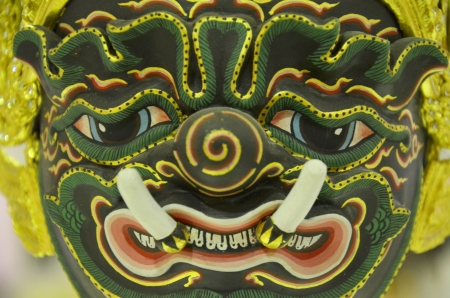 Thai Art Khon Yakshaの写真素材