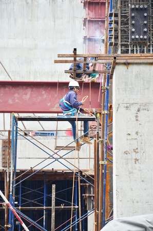 Building construction Site at Thailandの写真素材