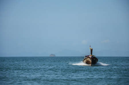 Boat in sea thailandの写真素材