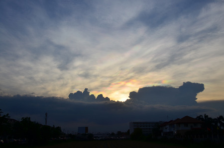 Sky and Clouds Backgroundの写真素材