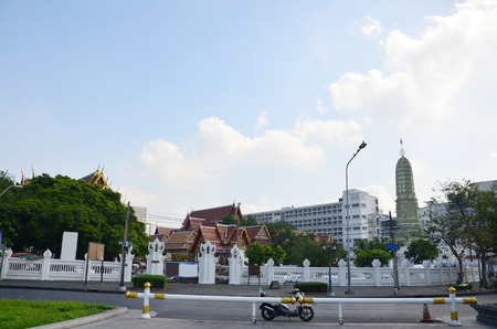 Wat Ratchaburana Ratchaworawihan at Bangkok Templeのeditorial素材