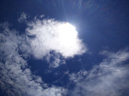 Stormy Clouds and Sky Background