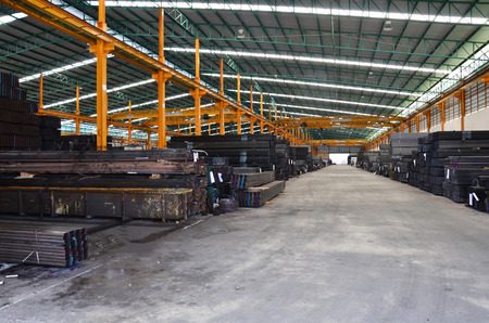 Storage Warehouse Steelのeditorial素材