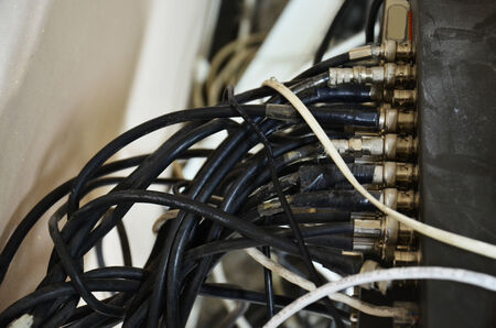 Electrical connector jackの写真素材