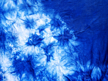 Mauhom indigo natural color fabric of Indigenous Knowledge of Phrae people is Chemical and liquid dye Mauhom color in pot of Traditional clothes Kind of fashion in Northern Thailandの写真素材
