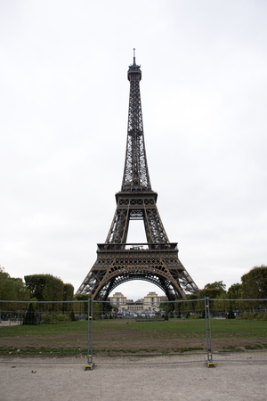 Eiffel Tower or Tour Eiffel  is a wrought iron lattice tower on the Champ de Mars in Paris,のeditorial素材
