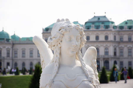 Classic retro vintage antique art statue for Austrians people and foreign travelers travel visit in...