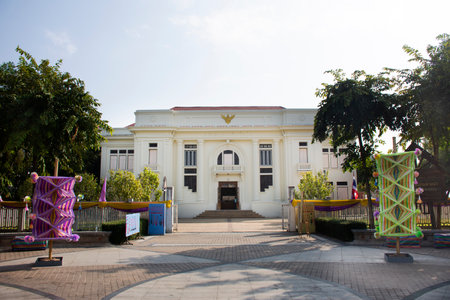 Thai people and foreign travelers travel walking visit event festival Chiang Mai Design Week in Lanna Folklife Museum and Dreamer Square at Prapokklao Road on December 2, 2020 in Chiang Mai, Thailandのeditorial素材