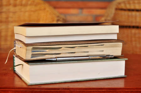 Novel books and diary book memory of detail between journey of Travelers thai people travel visit in...