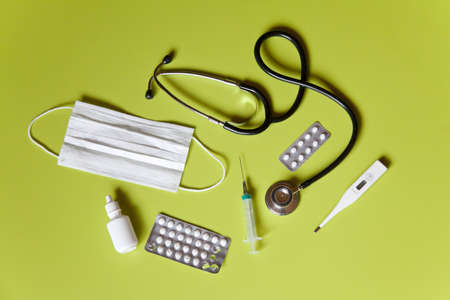 Vaccination against new virusの写真素材