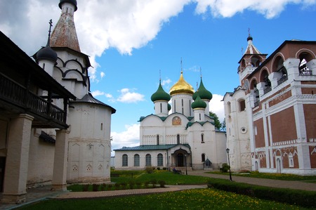Monastery in Suzdal, Russiaの写真素材