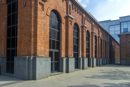 Business Office buildings in the old industrial quarter in Moscowの写真素材