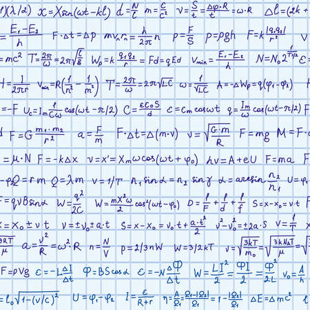 physics formula seamlessのイラスト素材
