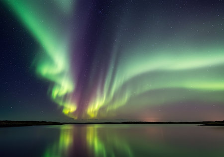 Northern lights, Aurora borealis, northern lights, northern lights, aurora borealisの素材