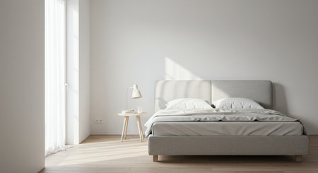 Modern bright interiors 3D rendering illustration computer generated image not photosの素材