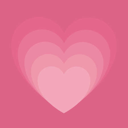 valentine background with heartsのイラスト素材