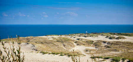 Curonian Spit in Lithuania, coast of Baltic seaの写真素材