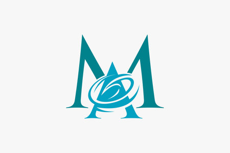 MA Letter Logo Design template element vectorのイラスト素材