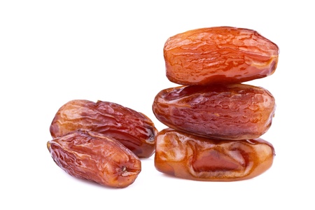 dried dates close up の写真素材