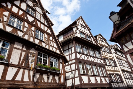 old houses in Strasbourg, Franceのeditorial素材