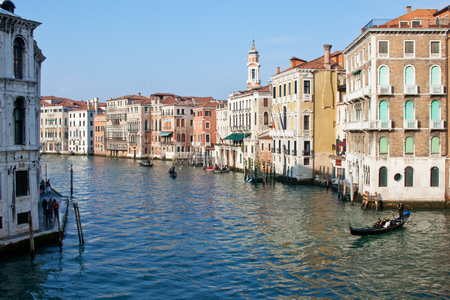 Venice Grande Canal scenic viewのeditorial素材
