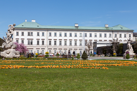 Mirabell Palace in Salzburg, Austriaのeditorial素材