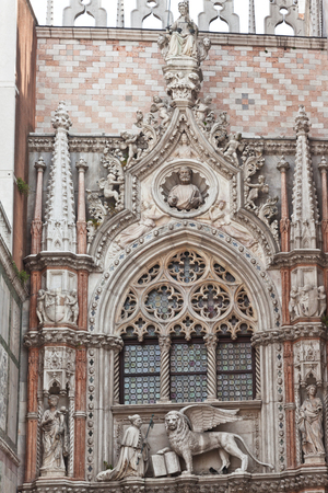 Detail of facade Dogeの写真素材