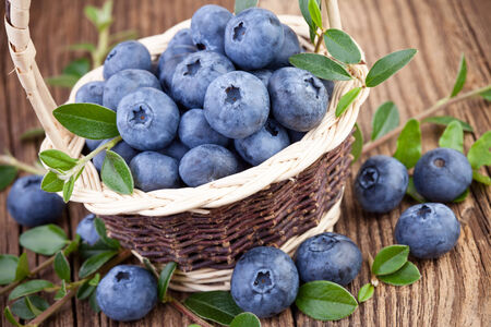 Blueberriesの写真素材