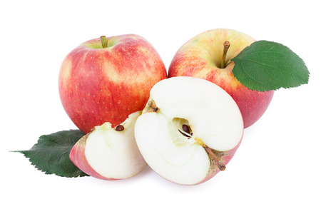 Organic Applesの写真素材