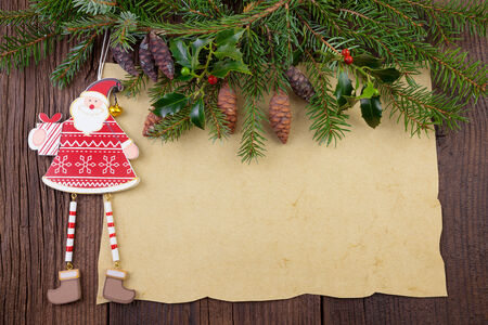 Vintage Christmas Backgroundの写真素材