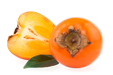 persimmon or kaki fruitの写真素材
