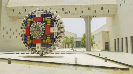 Unique and fine archetecture in Cityのeditorial素材