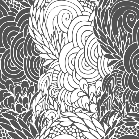 Seamless floral backgroundのイラスト素材