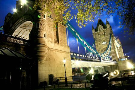 Tower Bridge at Night のeditorial素材